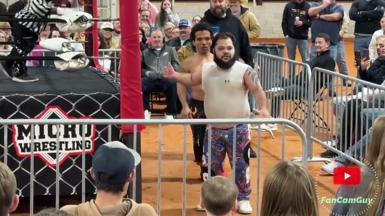 Disco Dom vs Hot Rod - Micro Wrestling Federation - Oxford MS