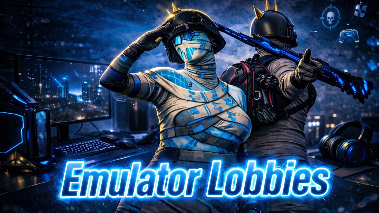 PUBG Mobile Live Streaming - Emulator Lobbies