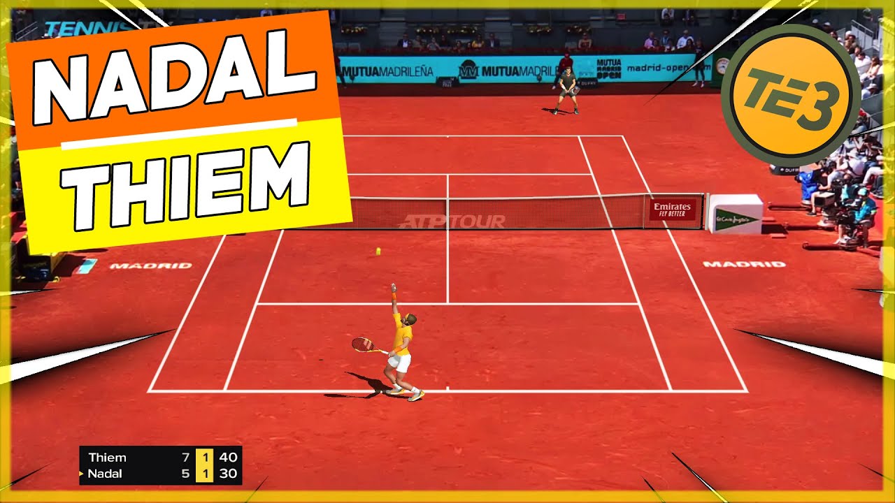 TENNIS ELBOW 2021 - NADAL vs THIEM 🎾 (Madrid 2018)