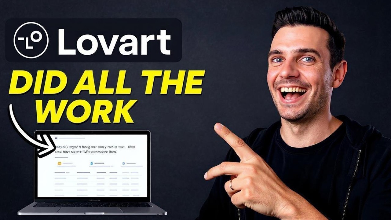 Lovart AI Design Agent built 30 YouTube Thumbnails and AI Videos in 5 Mins