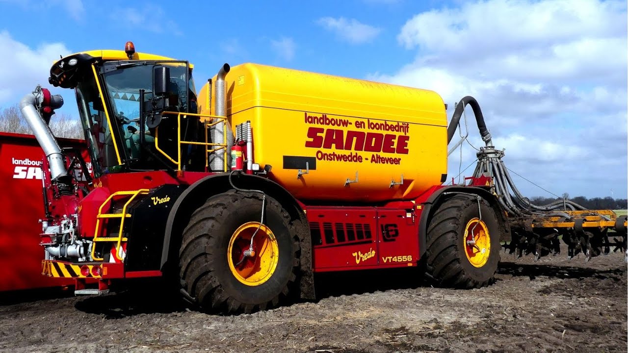 Bemesten met de nieuwe Vredo VT4556 Loonb. Sandee Onstwedde.