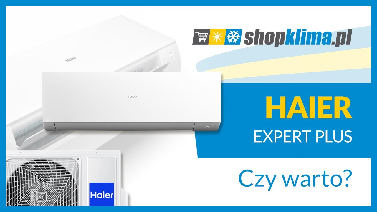 ❄️🔥 KLIMATYZATOR ścienny Haier EXPERT Plus ❓ Czy warto? [EKSPERT RADZI]