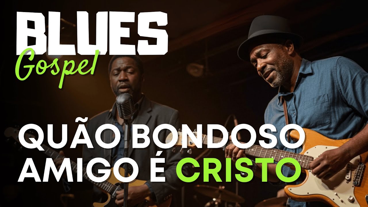 O BONDOSO AMIGO em BLUES (Harpa 200) | Versão Emocionante!