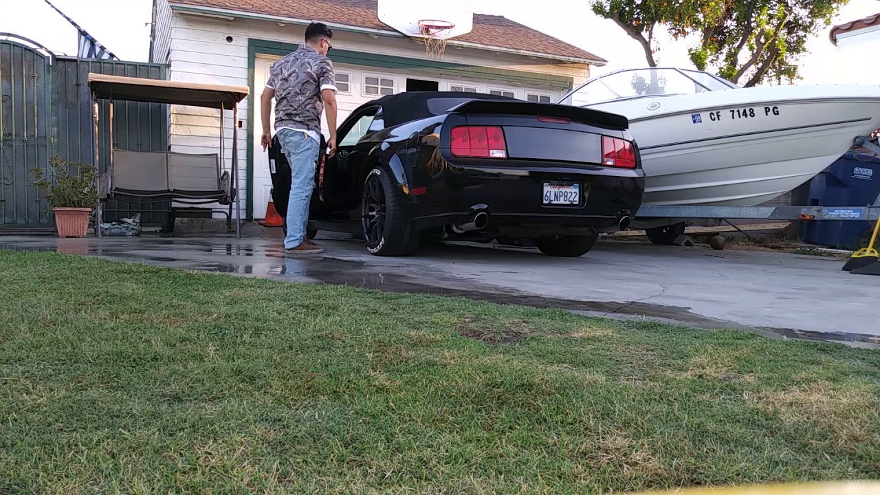 2007 Mustang GT Off Road X Pipe
