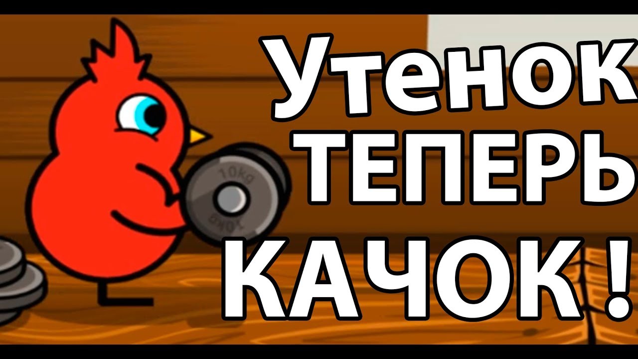 Утенок теперь качок ! ( Duck Life: Battle )
