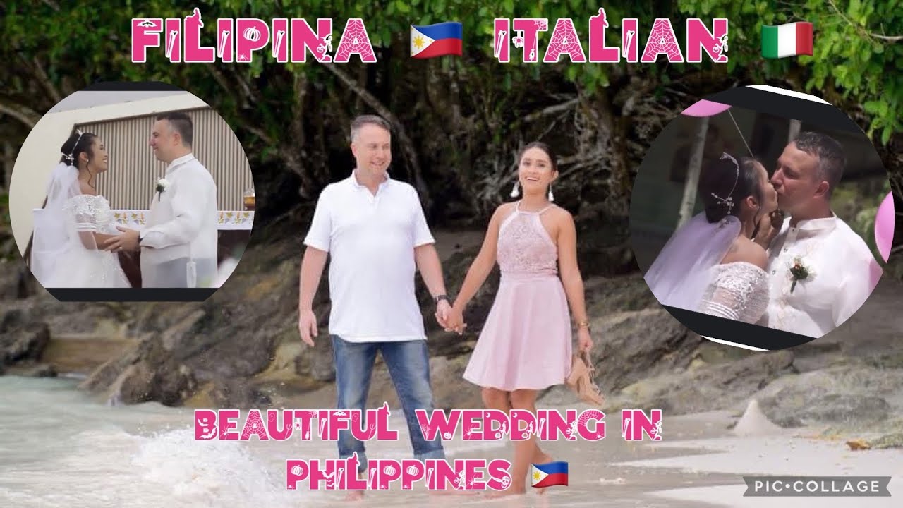 Rosie and Marcel wedding in the philippines 🇵🇭 | Filipina italian couple