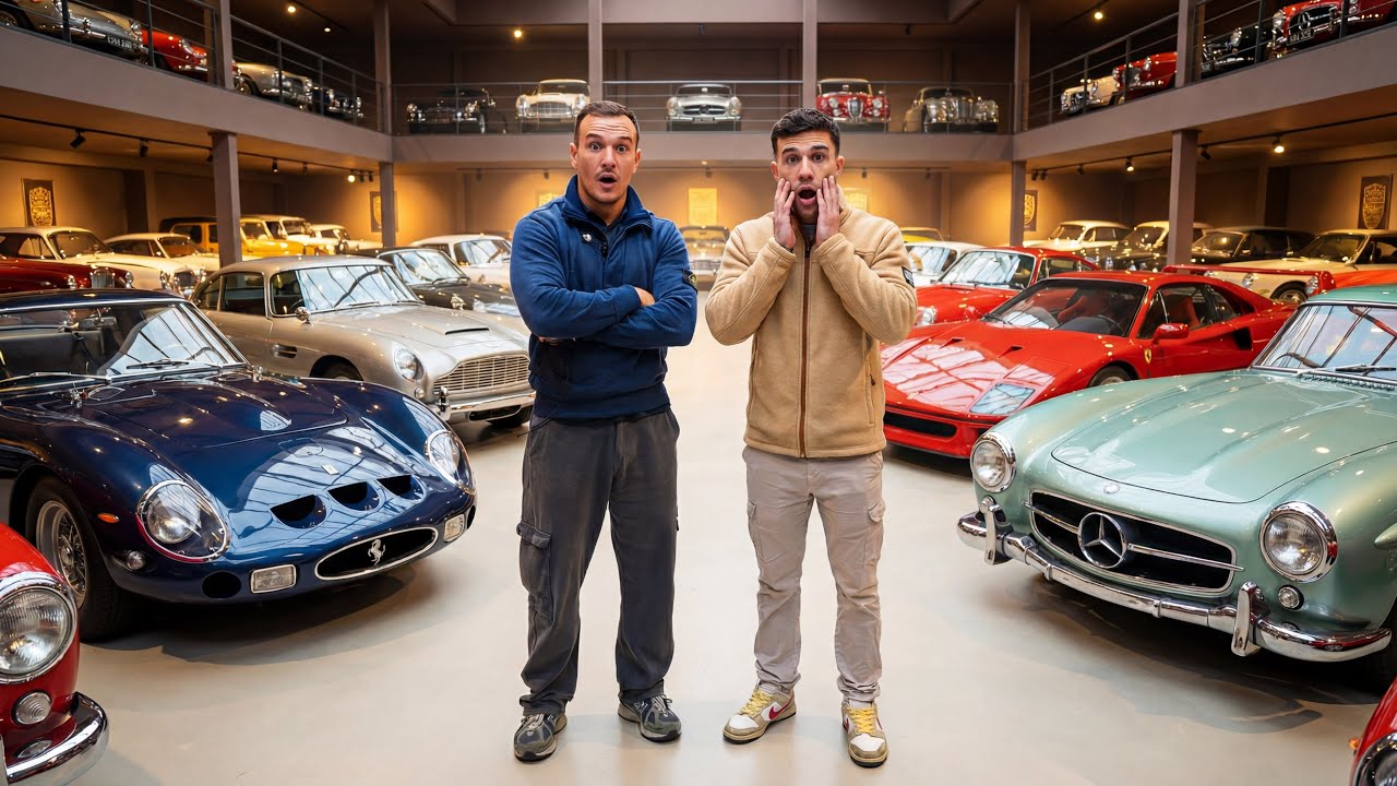 Entramos a la Colección de Coches Clásicos MÁS Grande de Europa (+100.000.000€)
