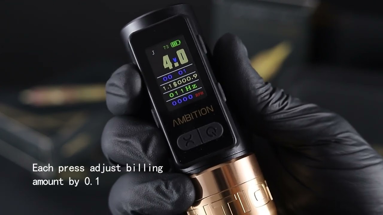 Ambition Soldier Max Wireless Tattoo Machine