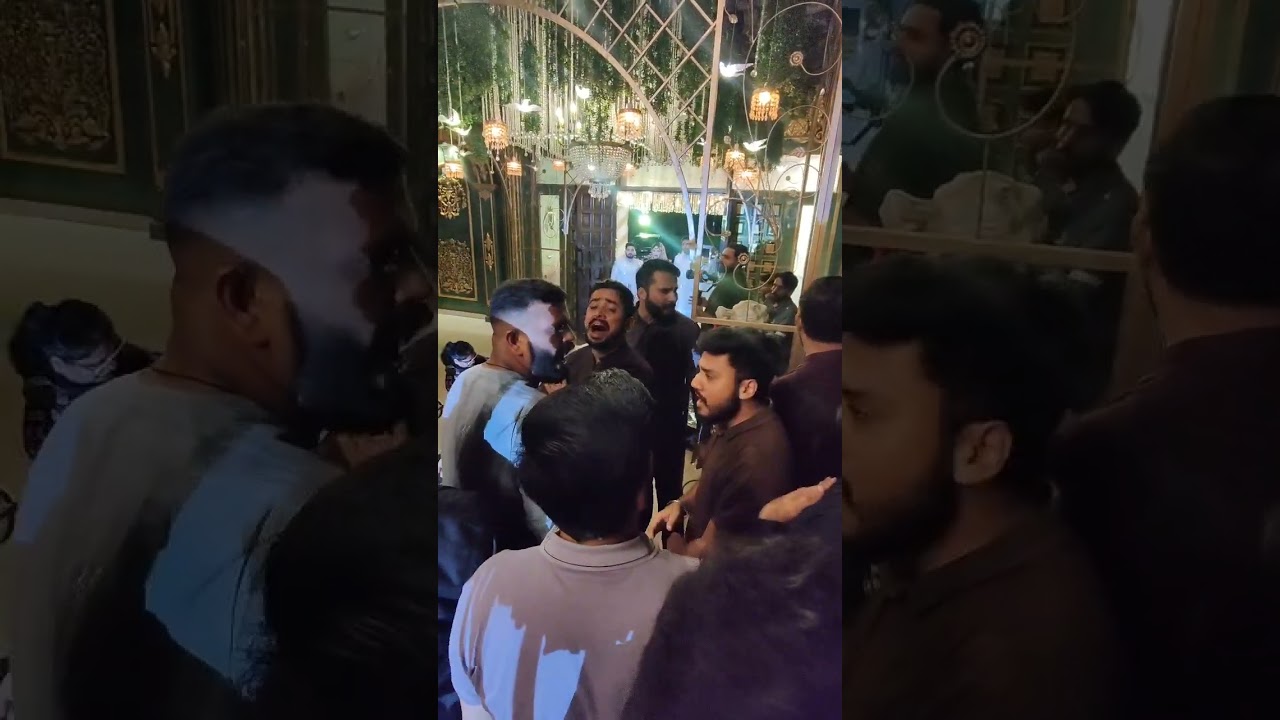 ANJUMAN NOHA KHAWAN PARTY PURANI ANARKALI SALAR FAIZI SHAH