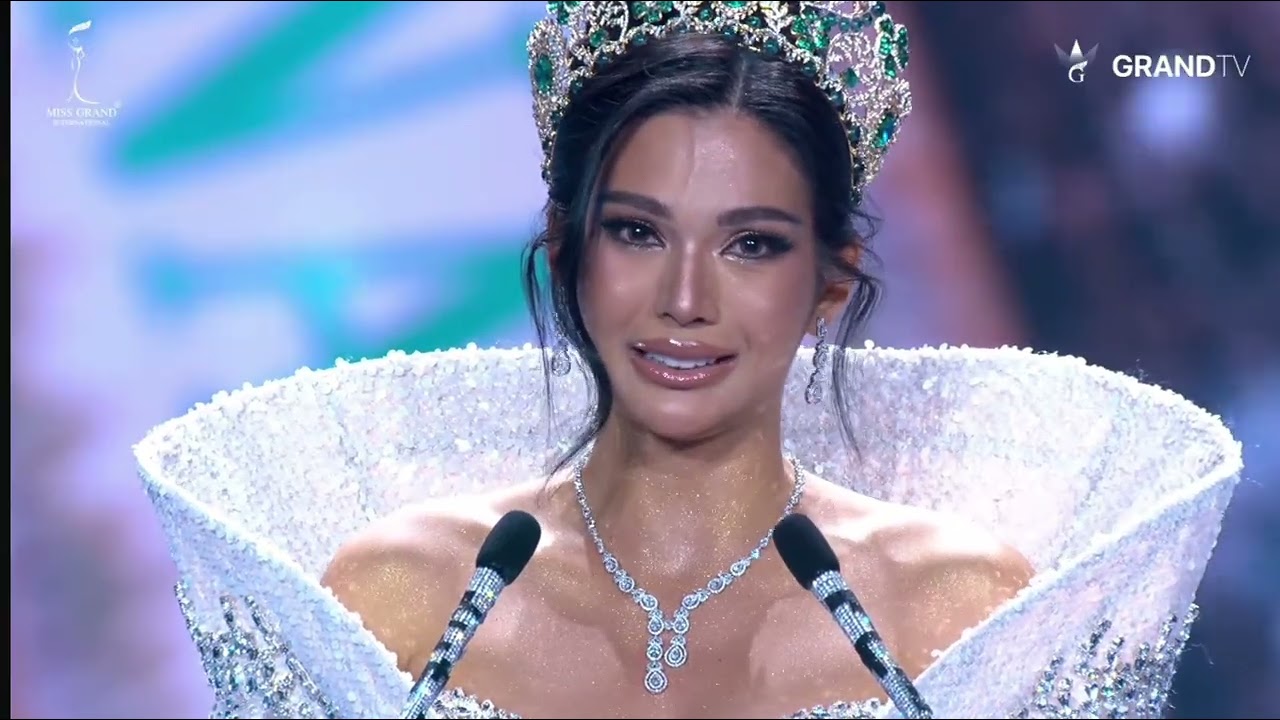 Miss International 2024 - CJ Opiaza's Farewell Walk and Speech