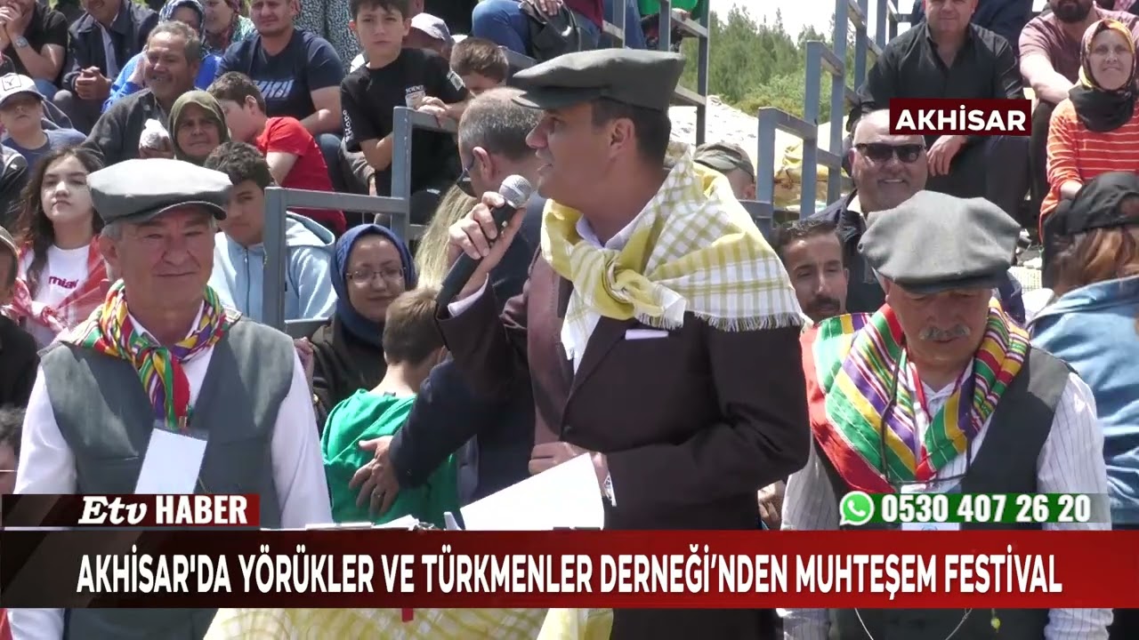 Akhisar'da Yörükler Ve Türkmenler Derneği’nden Muhteşem Festival