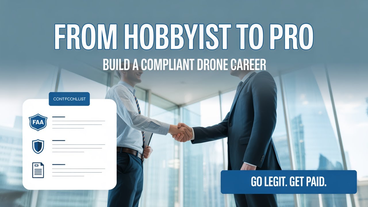 From Hobbyist to Professional Drone Pilot | Building a Defensible, Fully Compliant Drone Business