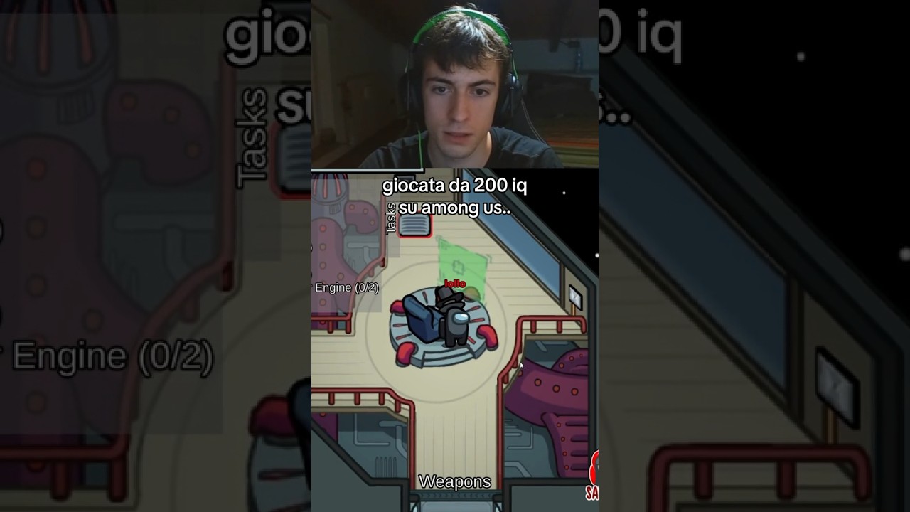 GIOCATA da 200IQ su AMONG US