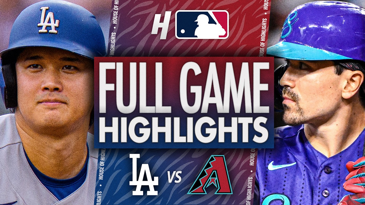 Los Angeles Dodgers против Arizona Diamondbacks &mdash; ЛУЧШИЕ МОМЕНТЫ МАТЧА 🔥 7 августа 2026 г., сезон...
