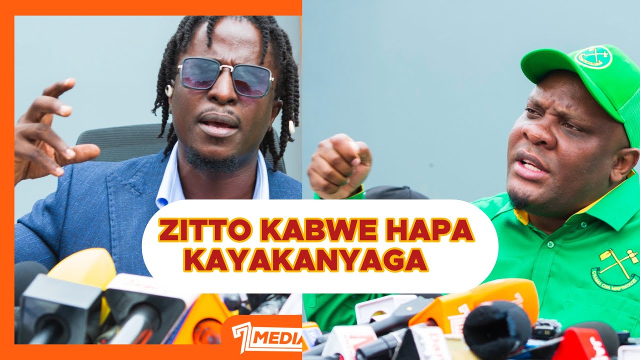 BABA LEVO AMUWASHIA MOTO ZITTO KABWE/ AUNGANA NA COY MZUNGU
