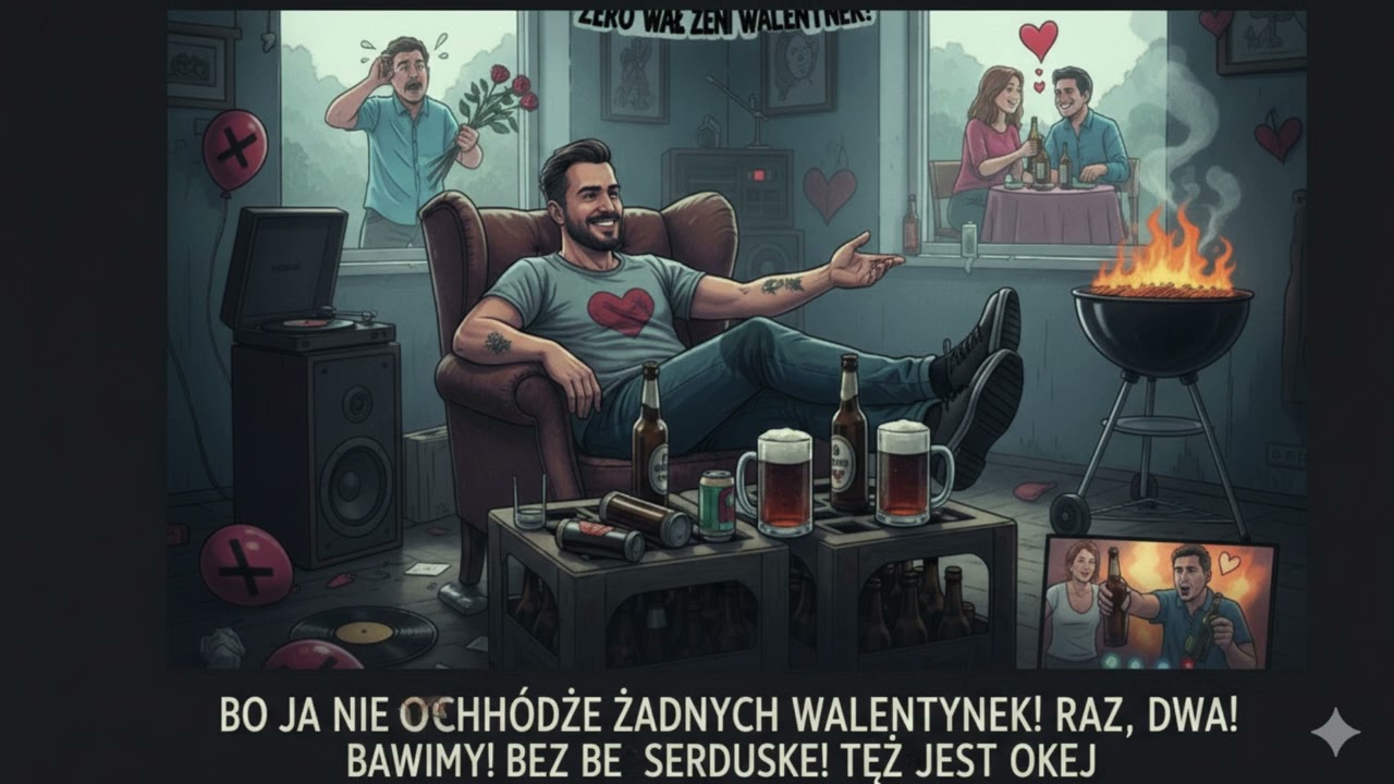 ADAŚ  bo ja nie obchodzę żadnych walentynek