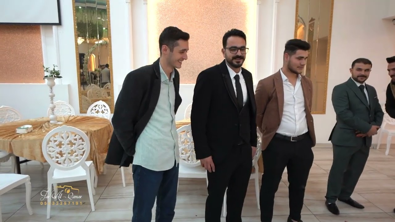 المنشد صلاح حسون زفاف العريس جمال مسلم عزيزي الجزء الاول ج1
