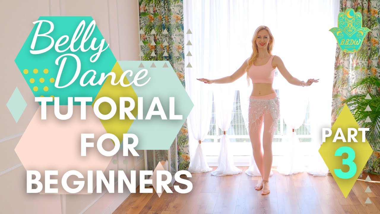Belly Dance tutorial for beginners - part 3 shimmy - Best Belly Dance Workout