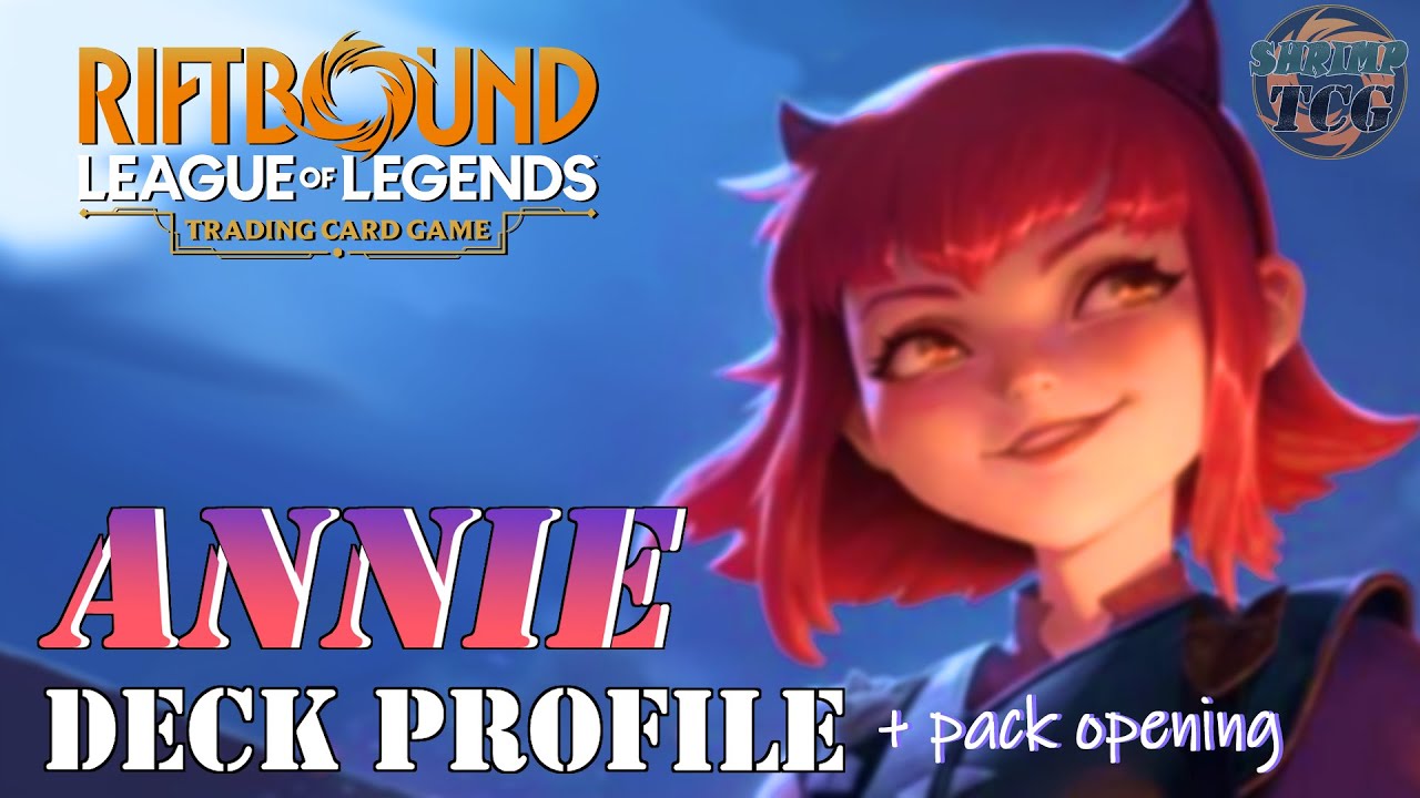 1st Place Skirmish Annie Deck Profile and Pack Opening | Riftbound League of Legends TCG