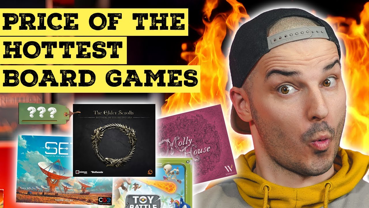 The Hottest Board Games… But Can We Guess Their Price?