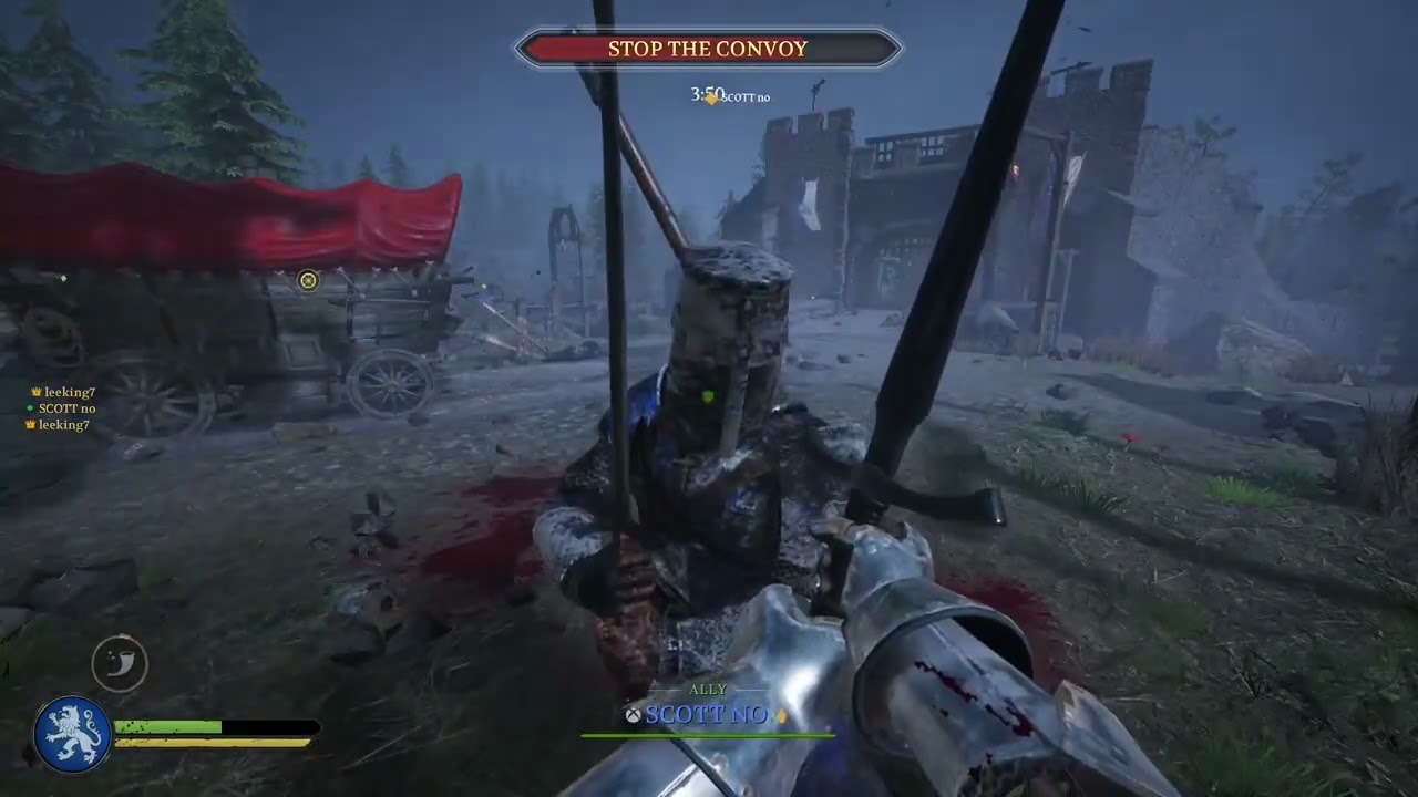 Chivalry 2 When your friend gets shot by a ballista turret