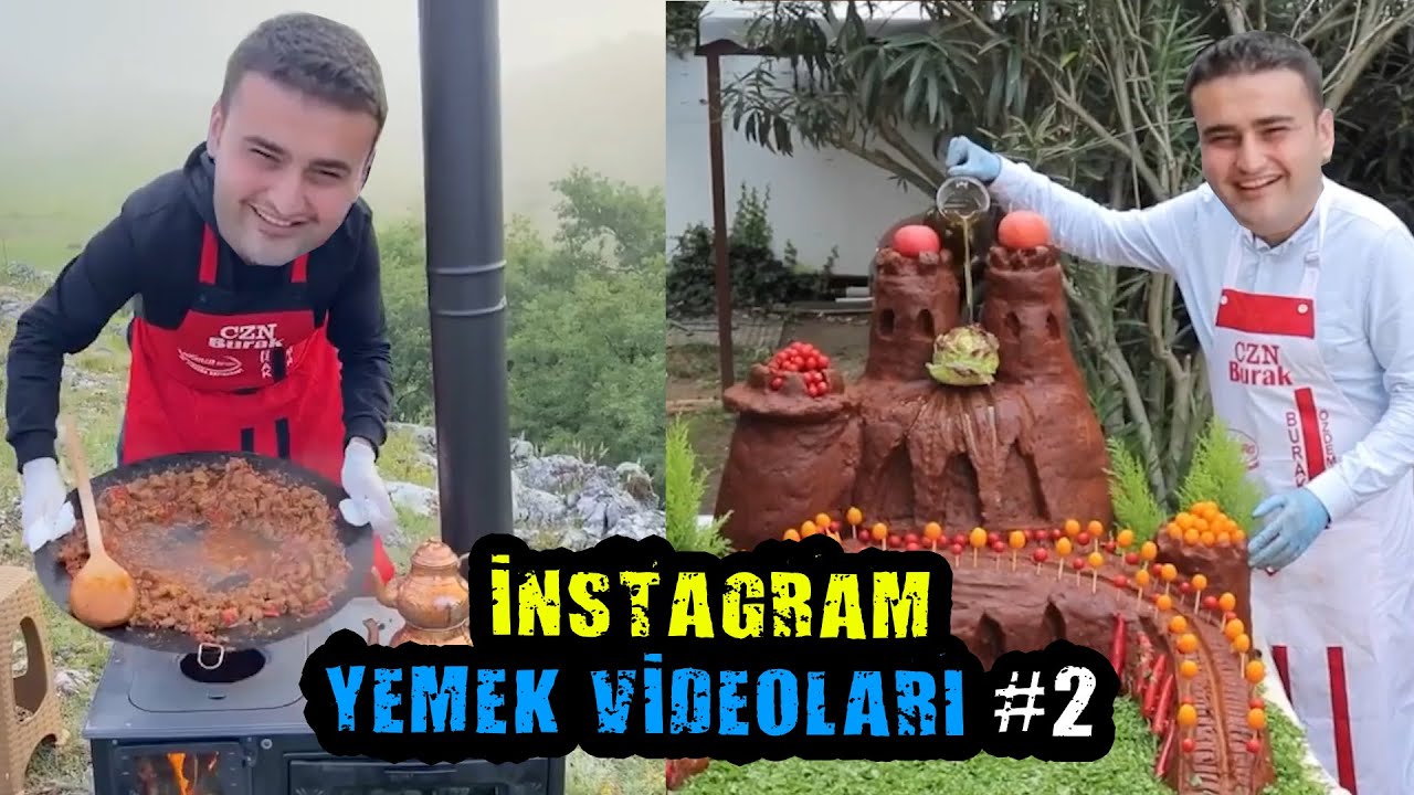 CZN BURAK İNSTAGRAM YEMEK VİDEOLARI #2
