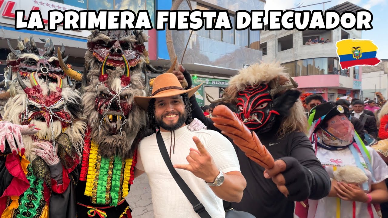 DIABLADA PILLAREÑA 2026🎉| La primera fiesta de ECUADOR🇪🇨