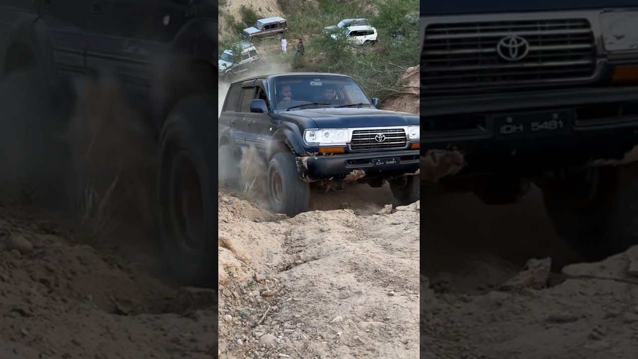 Toyota Land Cruiser 80 series with 1hdtfte motor #4x4offroading #landcruiser #80serieslandcruiser