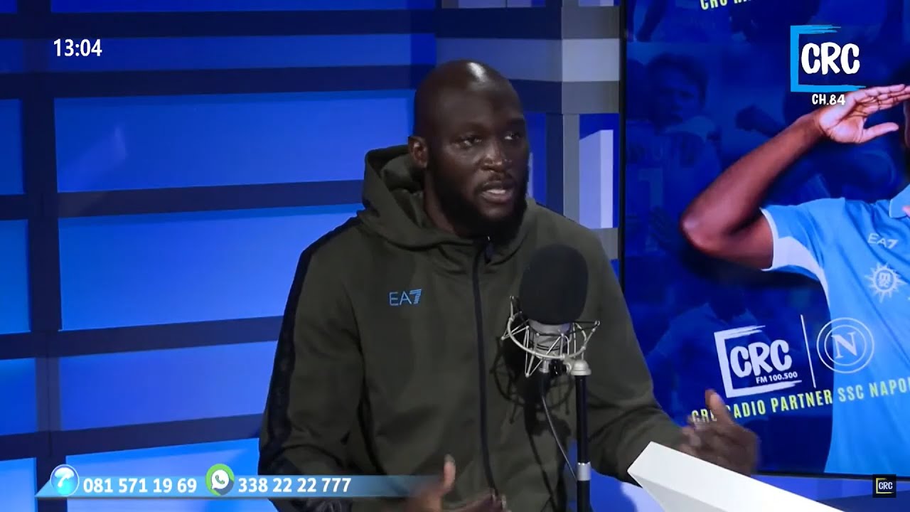 ROMELU LUKAKU IN ESCLUSIVA A RADIO CRC 27/3/2025