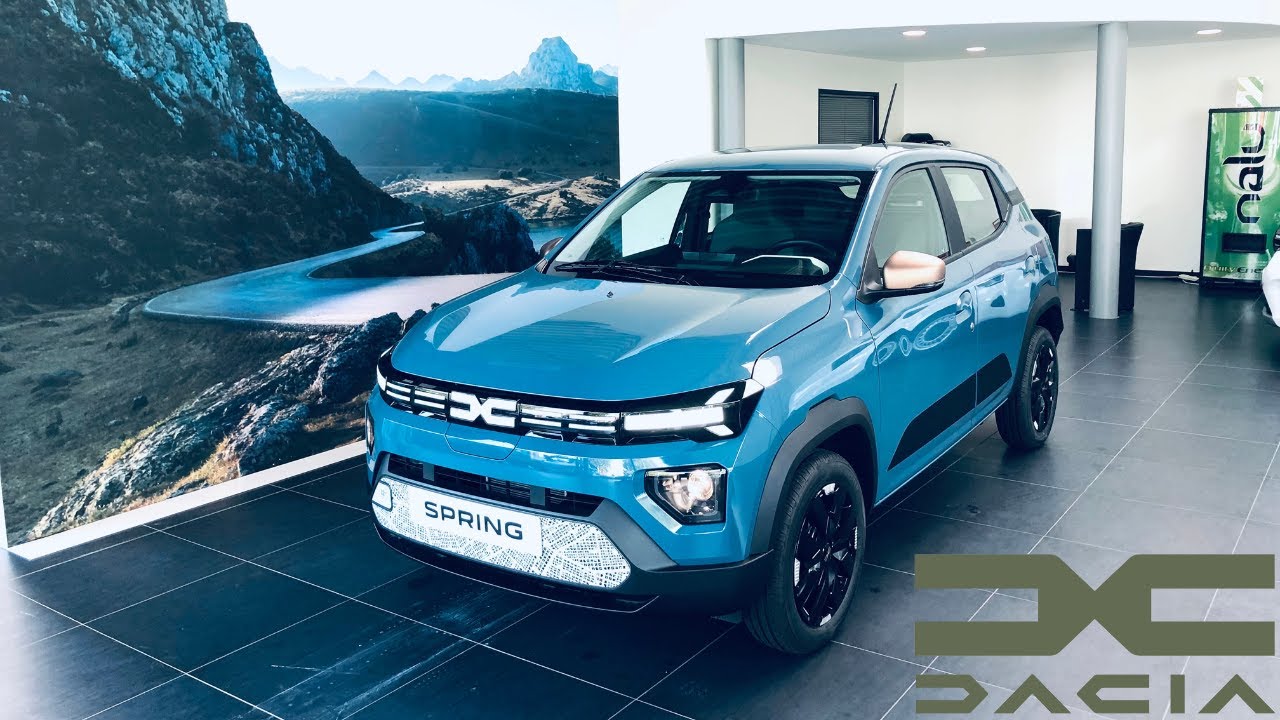DACIA SPRING  EXTREME IN 4K #dacia #newdacia #carreview #automobile #daciaspring