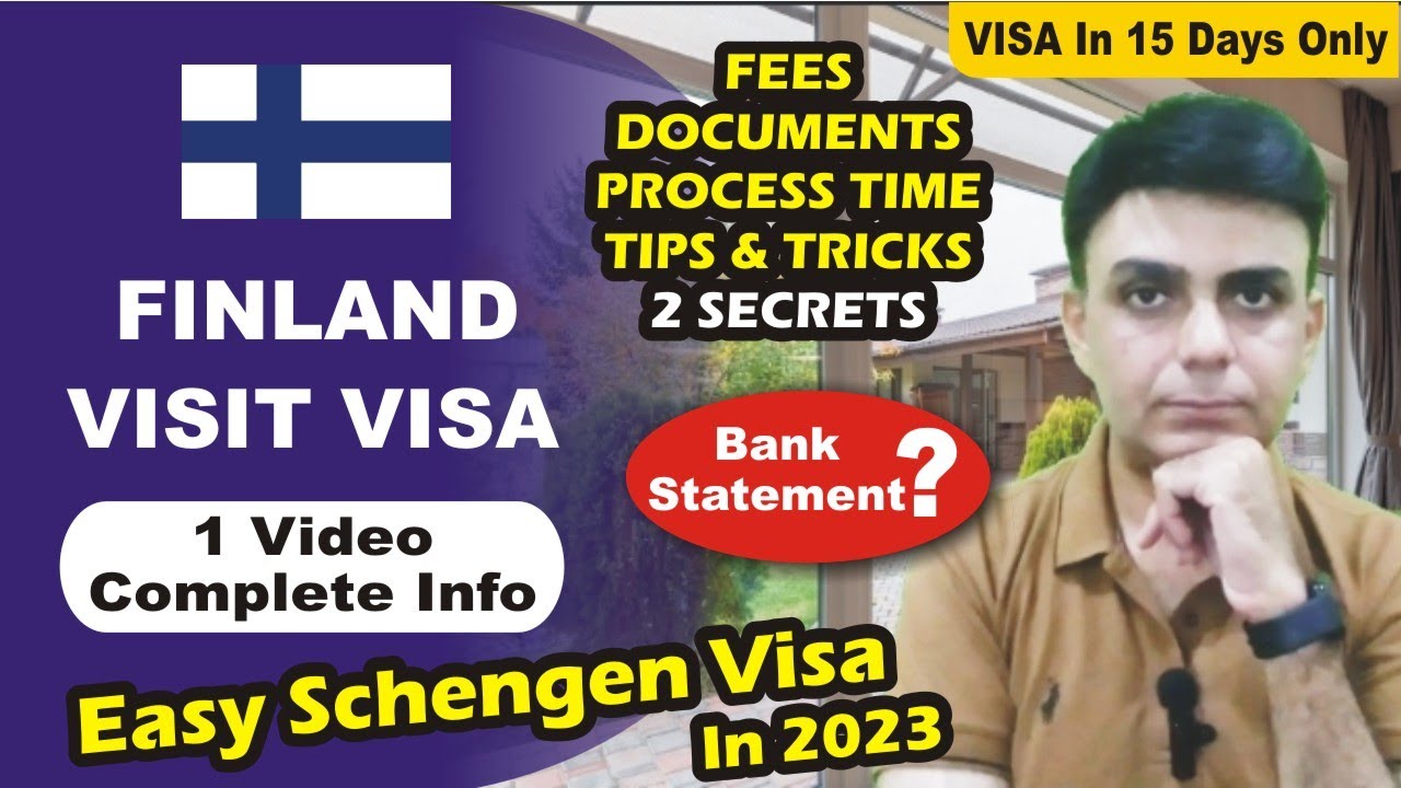 SCHENGEN VISA 🇫🇮 Finland Visit Visa in 2023 From Pakistan, India & UAE, Documents, Cost & Process 🇫🇮