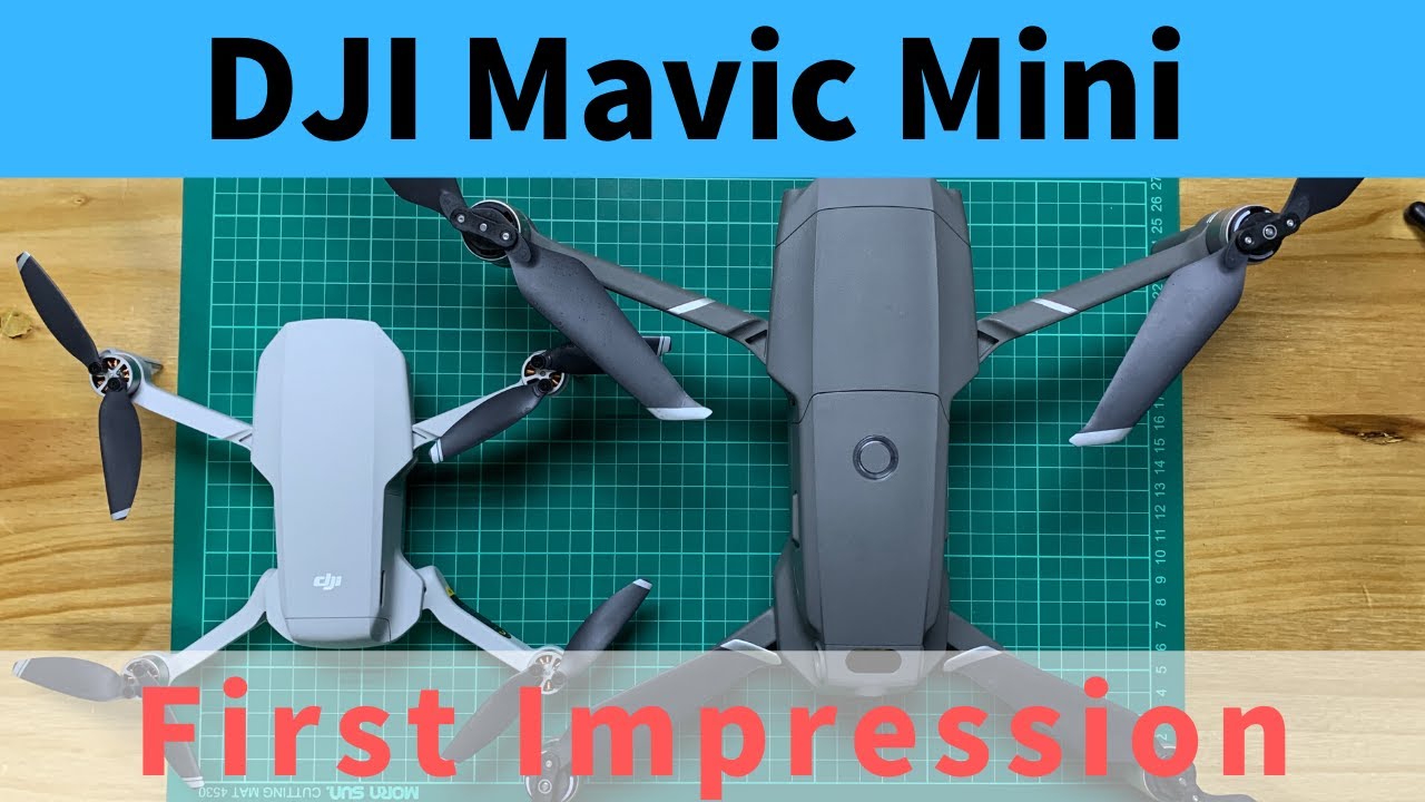 DJI Mavic Mini 開封から初フライトまで ｜中国 249g版