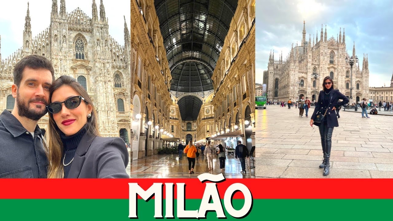 VLOG MILÃO #1 | SUBIMOS no TERRAÇO da DUOMO, SHOPPING e tudo mais