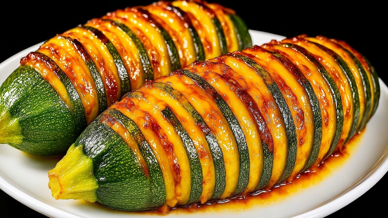 Ich habe noch nie so leckere Zucchini gegessen! Dieses Rezept kennt keiner! Nur 2 Zutaten!