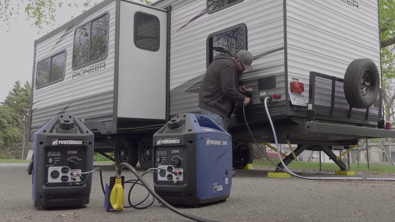 Powerhorse Portable Inverter Generator  2300 Surge Watts 1800 Rated Watts