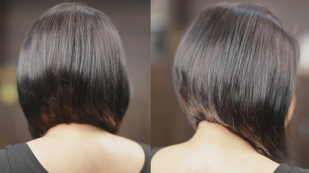 Very Very Easy Way of Short Hair Cutting Graduated  Inverted Bob by JAS Sir.