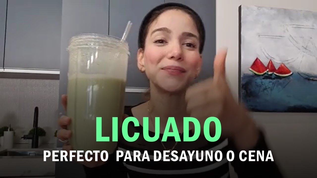Licuado para un desayuno completo