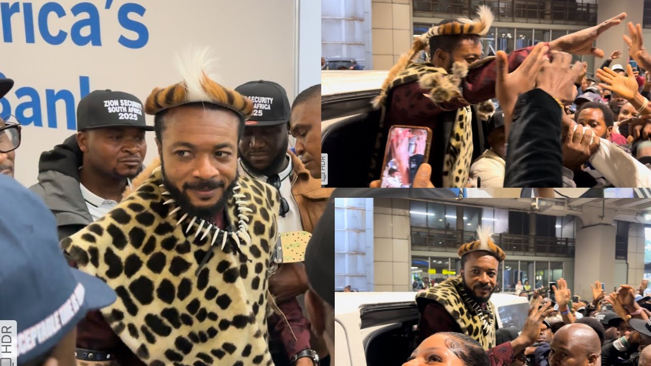 SEE HOW SOUTH AFRICA 🇿🇦 WELCOME EVANG EBUKA OBI TODAY AT THE AIRPORT