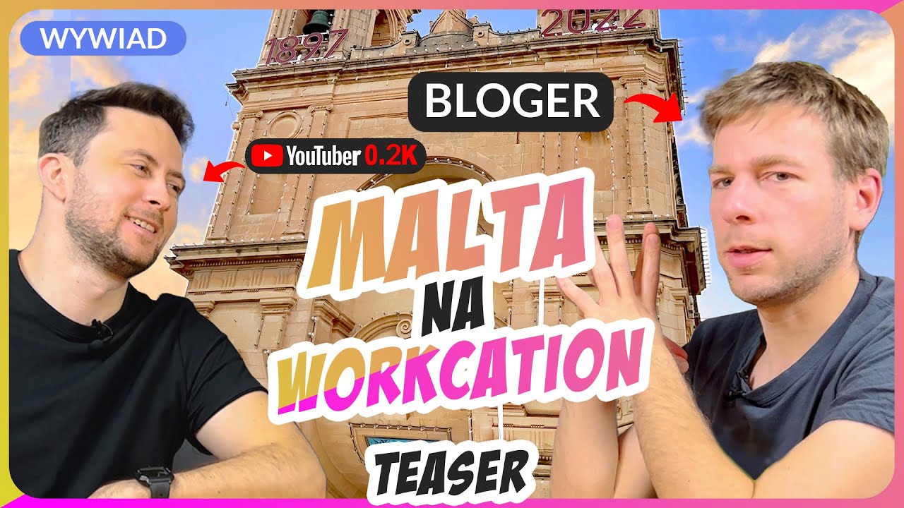 Nie dowiesz się tego z Przewodnika - Workcation na Malcie Teaser