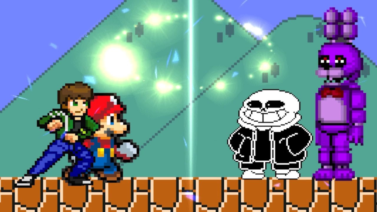 SUPER BETTER MARIO & BEN 10 vs MUGEN CHARACTERS IN SURVIVAL MODE