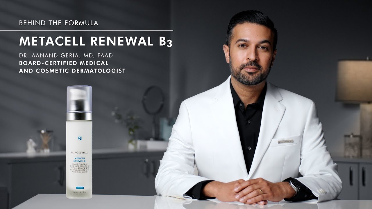 How to Apply SkinCeuticals Metacell Renewal B3 with Dr. Geria