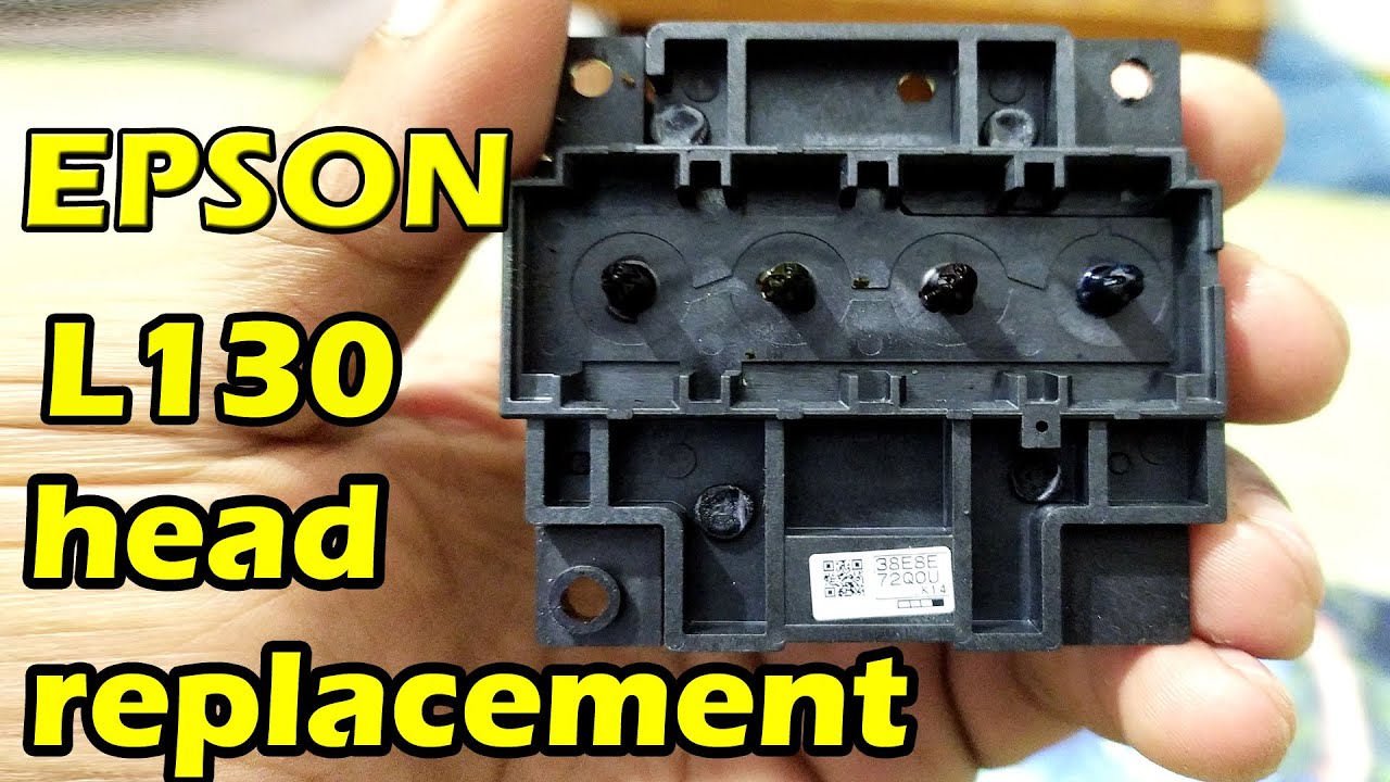 Epson All Model Head Change ! epson l130 head replacement ! how to open epson l130 printer head