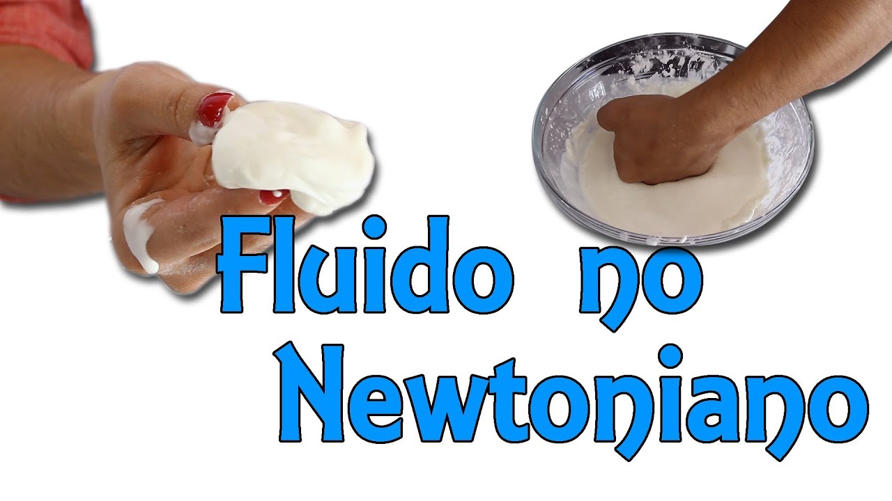 Cómo hacer fluido no newtoniano - Experimento con maicena (Experimentos Caseros)