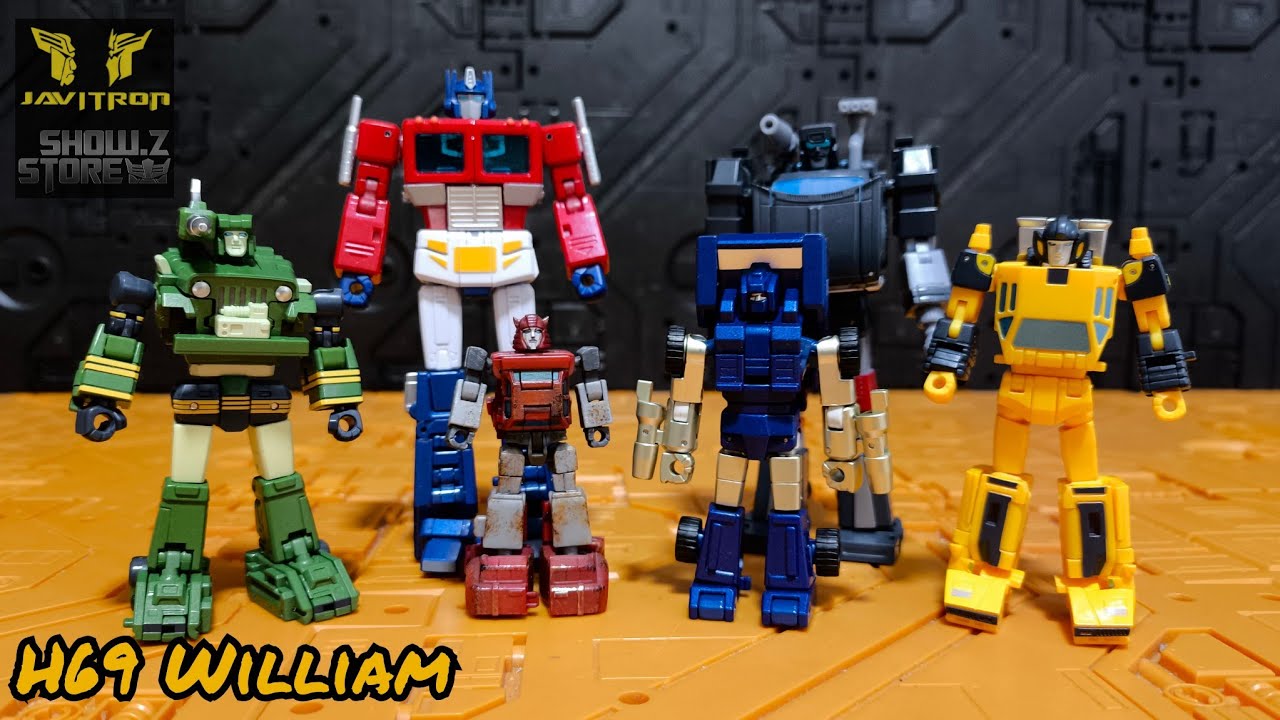 Review Transformers Newage H69 William Masterpiece Sunstreaker Javitron @Show.Z Store