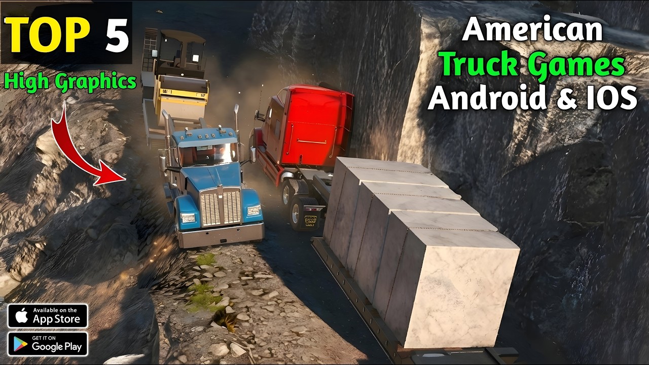 Лучшие игры American Truck Simulator для мобильных устройств! (Android и iOS) 2026