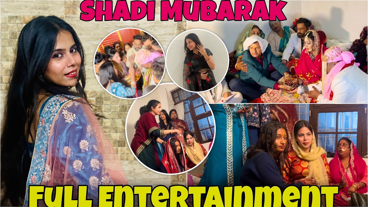 Indian Wedding Vlog | Shagun + Bharat | Full Enjoyment | Cousin Ki Shadi | Yogesh 01