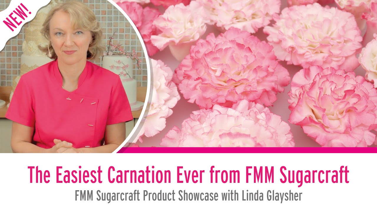 The Easiest Carnation Ever from FMM Sugarcraft