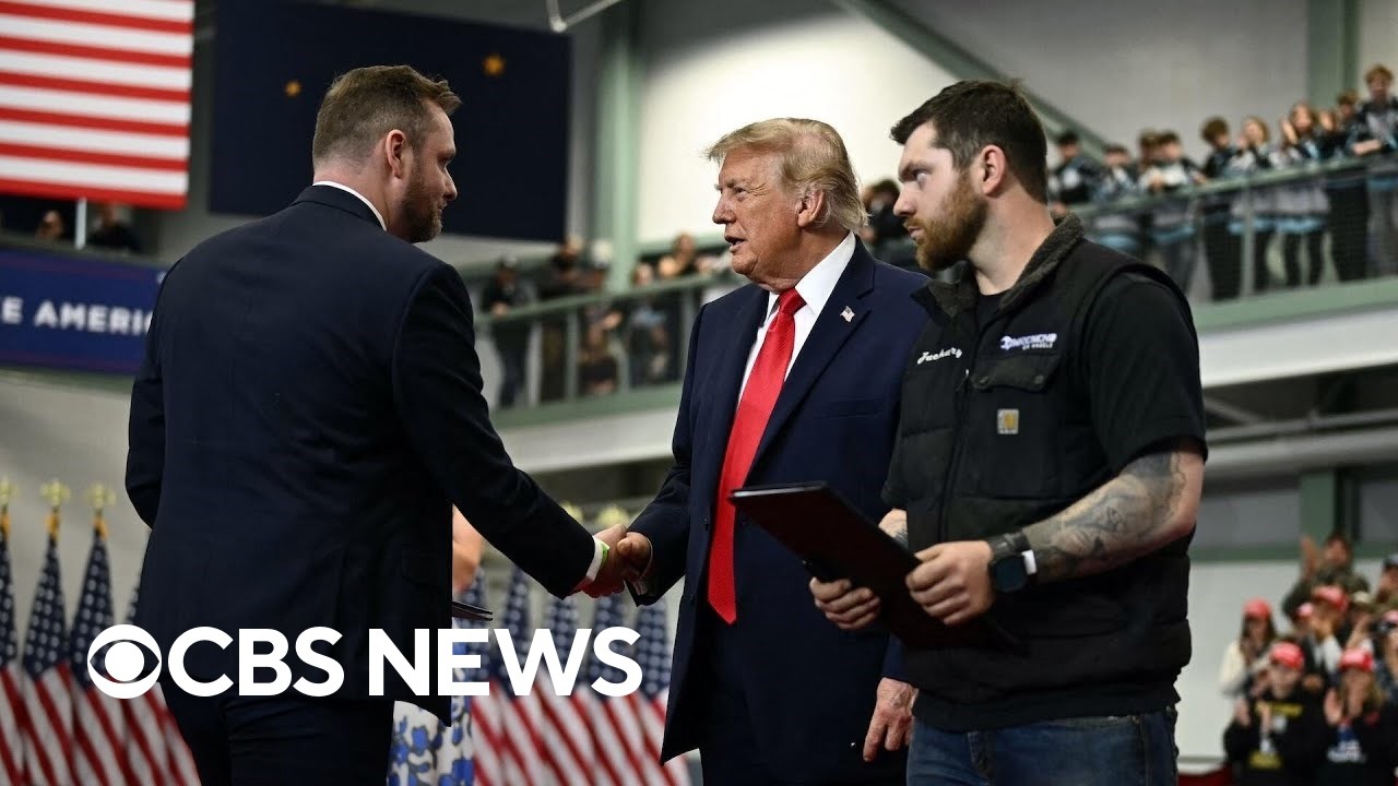 Trump issues pardons to 2 auto shop owners at Alaska rally
