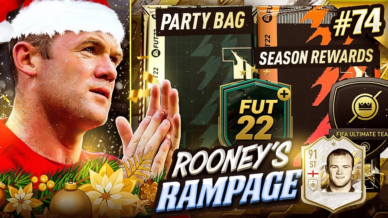 WINTER PARTY BAG & SEASON REWARDS!! ROONEY'S RAMPAGE #74 (FIFA 22)