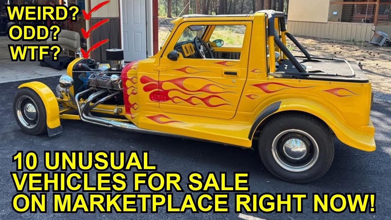 WEIRD VEHICLES ... THURSDAY ... 10 Odd Vehicles Selling Online, Links to Ads in Video Description